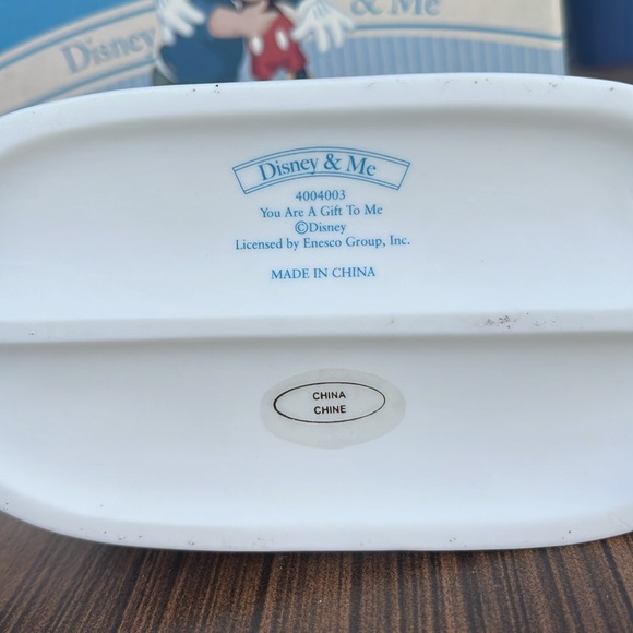 Disney’s “You’re A Gift To Me” Mickey & Boy Figurine - Picture 5 of 7